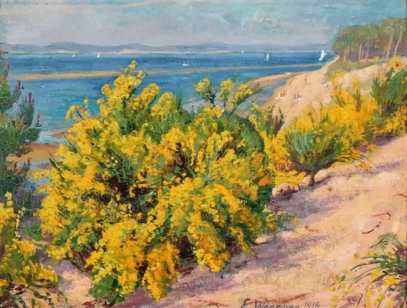 Lili Elbe - Veduta della costa francese